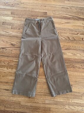 Everlane Wide-Leg Pants - Brown